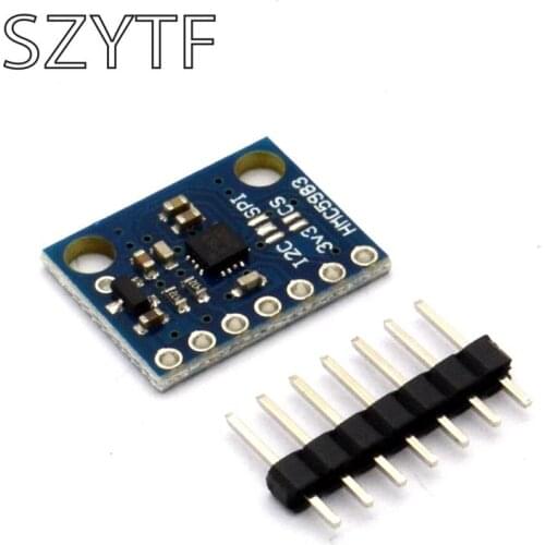 GY-282 Hmc5983 Module High-Precision Three-Axis Magnetic Field Digital Compass Compass Model