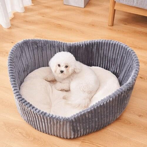 Washable Warm Cat Bed House Kennel Dog House Pet Bed Cat Rug Cat House Dog Bed Sofa Cushion Pet Tent Dog Houses for Large Dogs