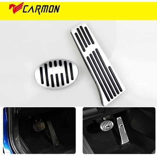 No Drill Gas Brake Pedal For BMW X1 F48 , 1 Series F52, 2 Series F46 Auto Aluminum gas accelerator pedal and brake pedal