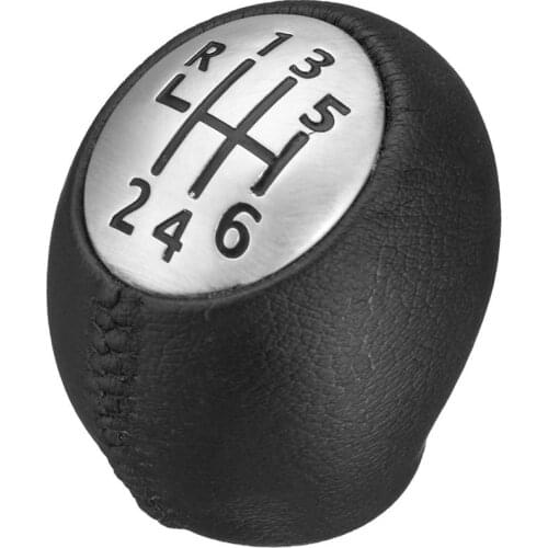 6 Speed PU Car Gear Shift Knob Stick Ball Head Change Lever Knob ForRenault Megane Scenic ForLaguna Espace Master Interstar