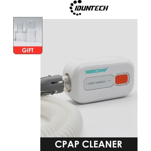 CPAP Cleaner and Sanitizer For ResMed Phillips Fisher Paykel Machine Air Tubing Hose Mask With CPAP Mask Battery Operated Travel