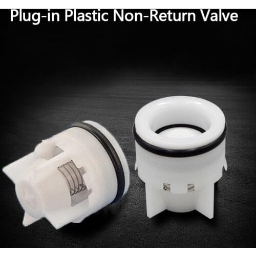 Plug-in Plastic Non-Return Valve Spring Check for 10-32mm Aquarium Garden Irrigation Water Meter Valve Anti Drip 1 Pcs