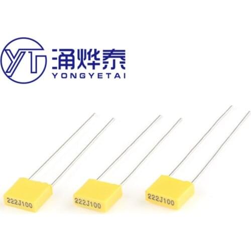 YYT 20PCS Correction capacitor 100V 102/472/103/223/473/104/224/474/105 100NF 1UF