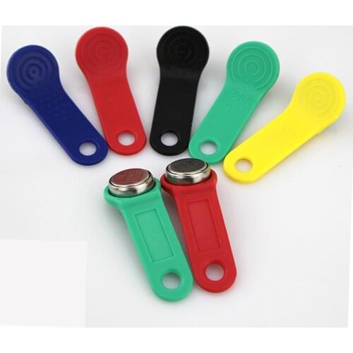 100pcs/lot rewritable RFID Touch Memory Key RW1990 iButton Copy Card Sauna Key clone duplicate