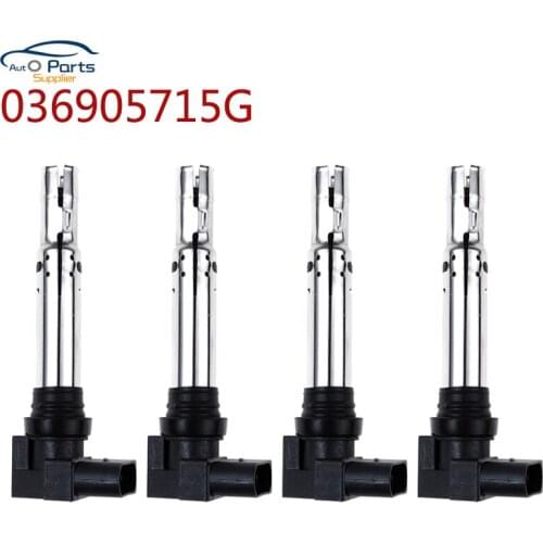 4pcs Ignition Coil For-Audi A3 For-V w-Polo Tiguan Golf Cc Eos Passat 036905715G Accessory 036905715 for Ea111 Ignition Coil