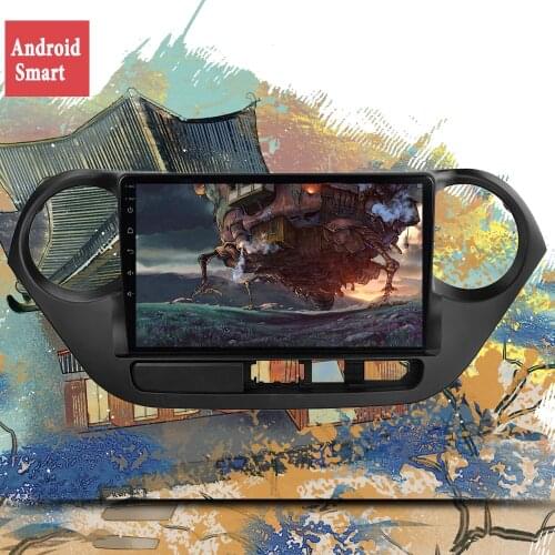 4G LTE 6+128G Android 10.1 For HYUNDAI i10 2014 2015 2016 2017 Multimedia Stereo Car DVD Player Navigation GPS Radio System