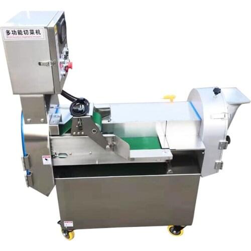 Automatic Vegetable Cutter Large Commercial Multifunctional Shredded Slicing Kitchen Restaurant Hotel Equipment Food Processing