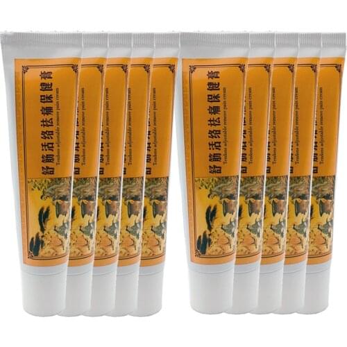 10Pcs/lot Chinese Shaolin Pain Relieve Cream Suitable Rheumatoid Arthritis Joint Back Herbal Analgesic Balm Pain Relief Ointment
