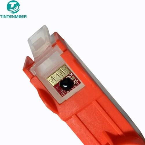 TINTENMEER excellent quality Refillable cartridge Auto reset chip 920 4 color as 1 set compatible for HP 6000(A3) 6500 7000