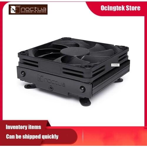 Noctua NH-L9i / L9a-AM4 chromax.black Push-down 37mm Ultra-thin CPU Cooler 92cm Silent Fan Cooling For Intel 1150 1151 AMD AM4