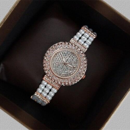 New style hot-selling watch watch chain watch custom South Korea bead fashion exquisite non-slip wear-resistant perfect High-end