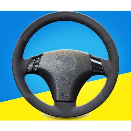 Car Braid On The Steering Wheel Cover for Mazda 3 Axela 2003-2009 Mazda 6 Atenza 2004-2008 Mazda 5 2004-2010 Auto Wheel Covers