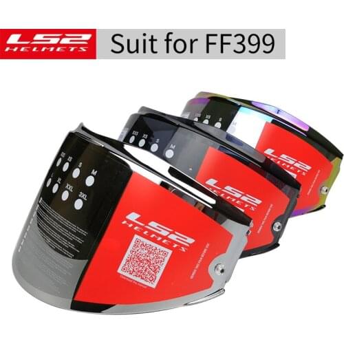 Helmet original Ls2 helmet lens smoke / transparent / rainbow / silver sun visor