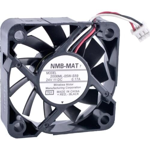 COOLING REVOLUTION 2006ML-05W-S59 5015 5cm 50mm 50x50x15mm 24V 0.17A 3 line mute inverter industrial cooling fan