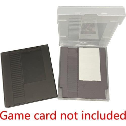 Transparent Storage Box Collection box Protector Case for NES for FC Game Cartridge Box EU / US version