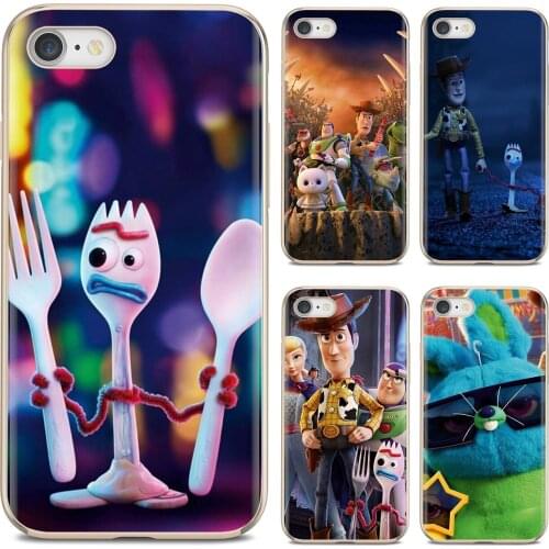 Silicone Cover For iPod Touch For iPhone 11 Pro 4 4S 5 5S SE 5C 6 6S 7 8 X XR XS Plus Max Cartoon oy Story 4 Forky
