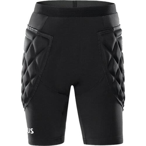 Outdoor Sports Cycling Shorts Padded Shockproof Men Football Basketball Skiing Soccer Shorts Breathable Training&Exercise Shorts