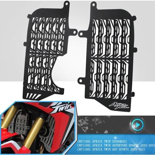 For Honda CRF1100L Africa Twin CRF 1100 L AfricaTwin Adventure Sports/ ADV Sports 2020 2021 Moto Radiator Grille Guard Cover