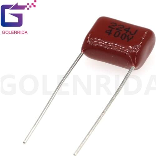 20PCS 400V224J 400V 0.22UF 220NF 400V 224J 224 CBB Pitch 10MM Polypropylene film capacitor