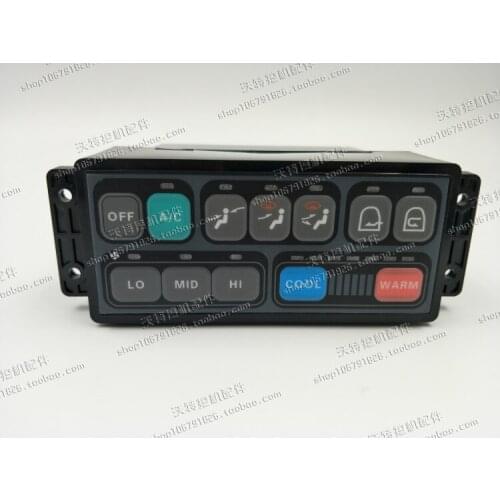 Excavator accessories Deawoo Doosan DH220-5 DH220-V S220-V DH220-5 DH150-7 Air-conditioning controller panel switch 543-00049