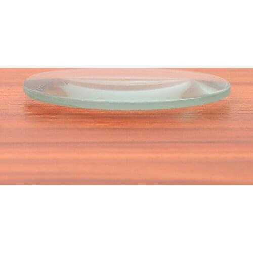 70mm In Diameter Focal Length 175mm Double Convex Blue Glass 5 Times Magnifying Glass Lens Projector Accessories