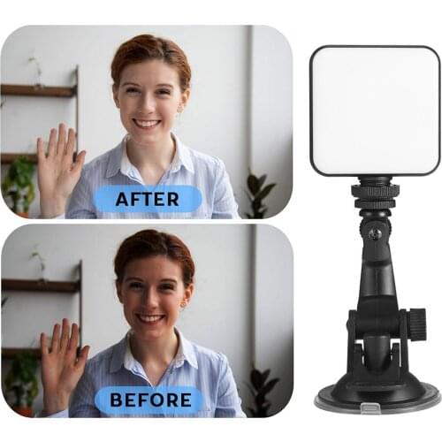 Fill Light Brightness Adjustable Portable Laptop Lamp W64 Video Conference Fill Light Universal Computer Live Camera Lamp Hot