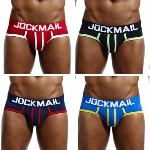 4-Pack Men Underwear Sexy Men Briefs Cotton Cueca Male Panties Underpants Briefs Gay Pants Comfortable Shorts Calzoncillos Slip