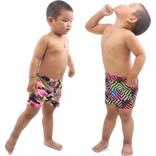 2021 New Style ChildrensSwimsuBoy' Swimsuit Cuhk Childrens Swimsuit Boys Swimsuit Baby Flat Corner Childrens Swimsuit