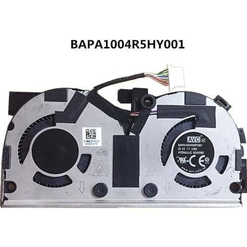 Laptop/Notebook CPU Cooling Fan For AVC BAPA1004R5H-Y002 BAPA1004R5HY002 BAPA1004R5HY001 BAPA1004R5H-Y001