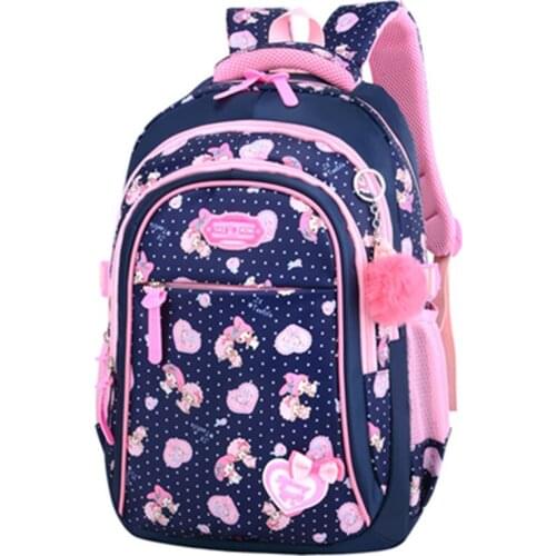 School Bags children backpacks Schoolgirl schoolbag large capacity 2-3-5-6 grade backpack offload ultra light girl backpack girl