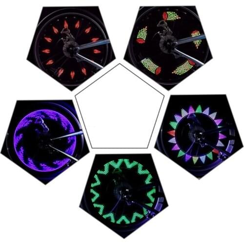 LED Bike Wheel Lights, Waterproof Cool Bicycle Wheel Lights, Safety Tire Lights