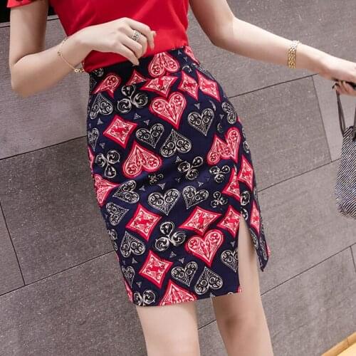 Women Pencil Skirts 2019 Summer New Fashion Slim Office Formal Sexy Skirt Ladies Bodycon Elegant Back Open Slit Skirts Plus Size