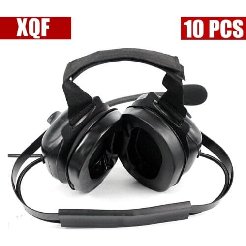 10PCS Baofeng UV-5R Earpiece / 2 Pin PTT VOX Adjustable Volume Soundproofing Earpiece Headphones For KENWOOD Baofeng UV-5R Radio