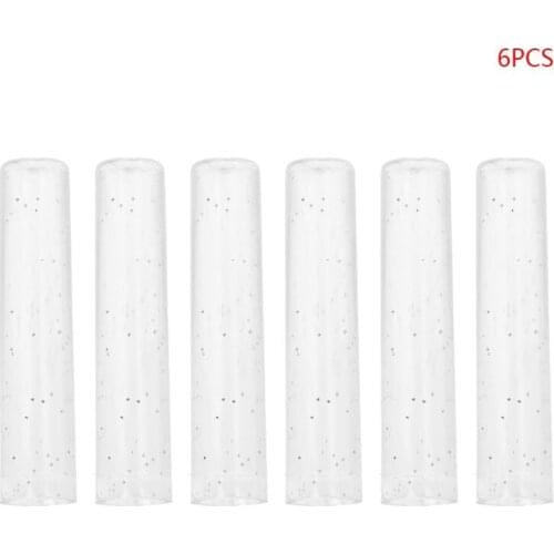 6Pcs Cute Pencil Cap Sleeve Cover Extender Plastic Protector School Supplies New