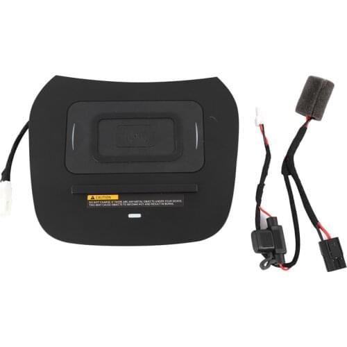 Car QI Wireless Phone Charger for Hyundai Grand Santa Fe IX45 2015- Charging Plate Accessories