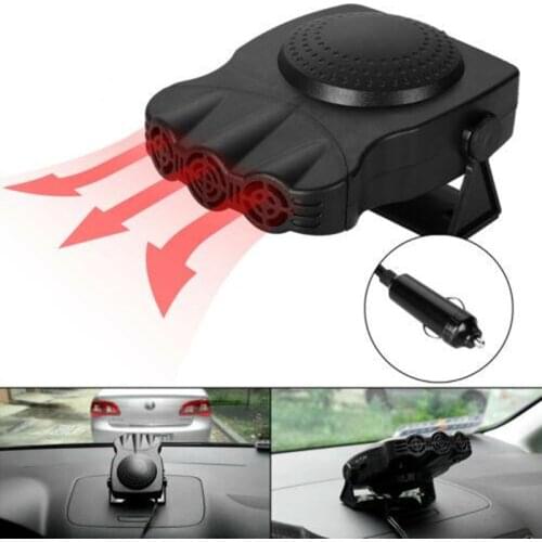 2 In 1 12V 150W Portable Car Heater Windshield Defroster Defogger Auto Electric Heater Warmer Fan Car Electrical Appliances