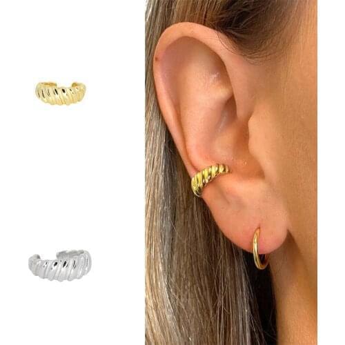 BOAKO Ins Luxury Niche Earrings For Women 925 Sterling Silver Earrings Dangle Piercing Jewelry Ear Cuffs Pendientes #11.12