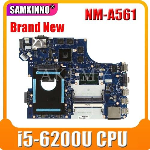 Brand NEW E560 Mainboard For Lenovo Thinkpad E560 E560C motherboard EB560 NM-A561 FRU:01AW103 i5-6200U