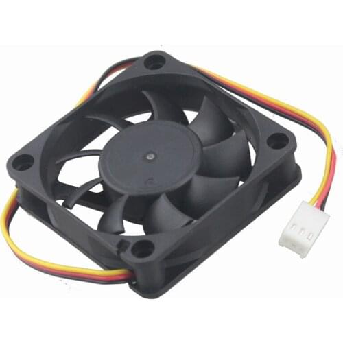 10 Pieces Gdstime 3Pin FG 6cm 60x60x15mm 12V 3D Machine Equitment PC Case Cooler Brushless DC Cooling Fan 60mm x 15mm