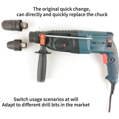 Power tools wholesale industrial grade 26 light electric hammer electric pick three-function GBH impact hand drill
