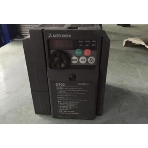 FR-D740-0.4K-CHT 0.4KW 380V inverter , used in good condition . 80% appearance new , good working , free shipping