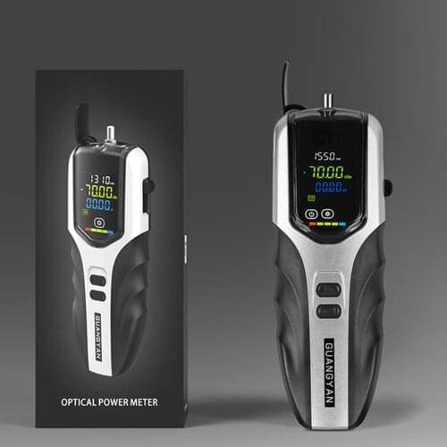G7 Mini Rechargeable Optical Power Tester, Optical Attenuation, Optical Fiber Communication Detector, Optical Power Meter -50+26