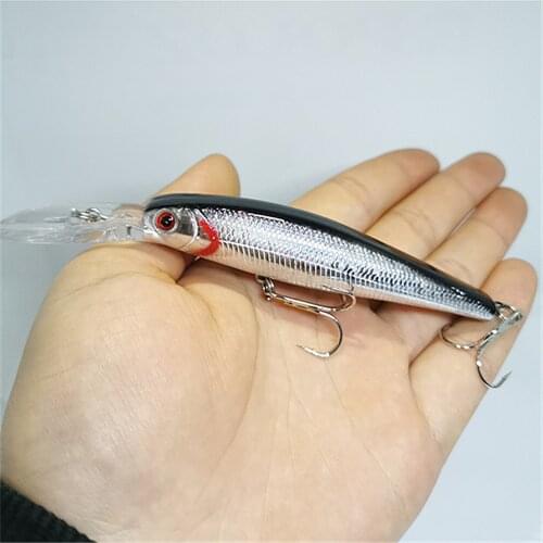 1PCS Floating Wobblers Minnow Fishing Lure125mm /14g Artificial Hard Bait Crankbait Peche Bass Trolling Pike Carp Fishing gear