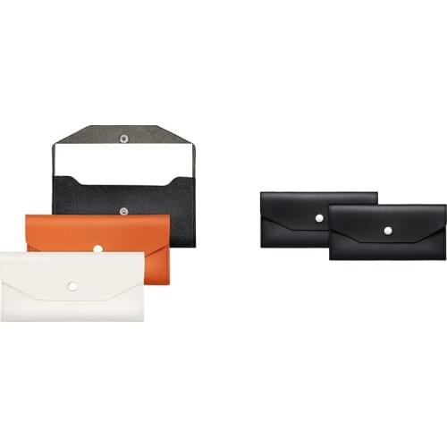 PU Leather Cash Envelopes Cash Wallet Reusable Budget Envelope Waterproof Budget System Cash Management