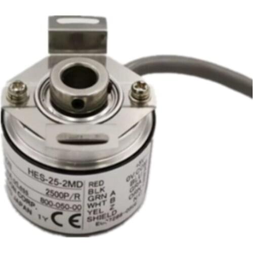 New NEMICON CORP HES-25-2MD 2500P/R rotary encoder / 2500 pulse encoder