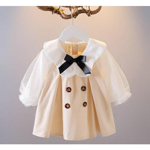 New Spring newborn baby girl clothes outfit casual dress for girls baby clothing infant 1 year birthday princess dresses dress