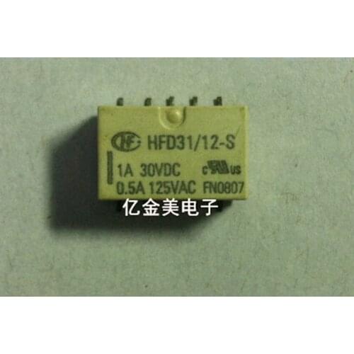 Relays HFD31 / 12-S SMD 10-pin Relays 12VDC HFD31 / 12 1A