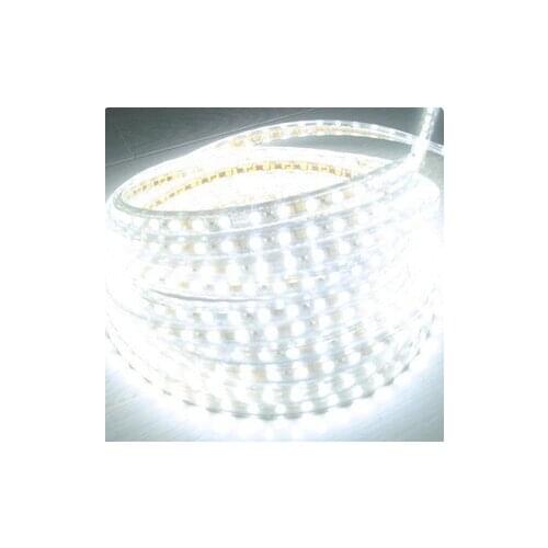 Super bright 5050 LED strip 220V- 240V high voltage Tube type Waterproof flexible SMD led strip 60leds/M Wth PLUG