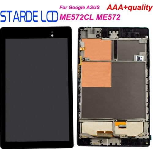 Starde LCD for Asus Google Nexus 7 2nd Gen 2013 ME572 ME572CL LCD Display Touch Screen Digitizer Assembly with Frame