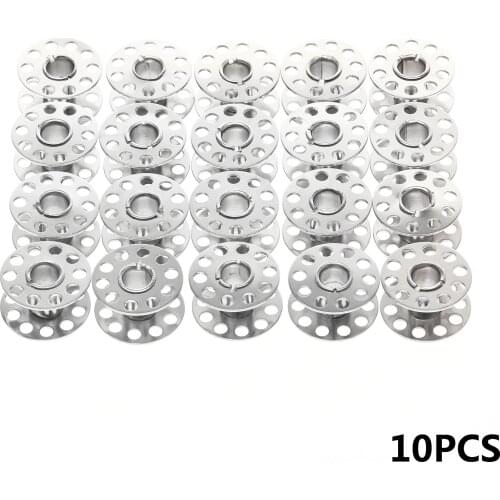 10PC 20mm Sewing Threads Empty Bobbins Sewing Machine Rotary Bobbins Spool Craft Tool for Sewing Machine Home Sewing Accessories